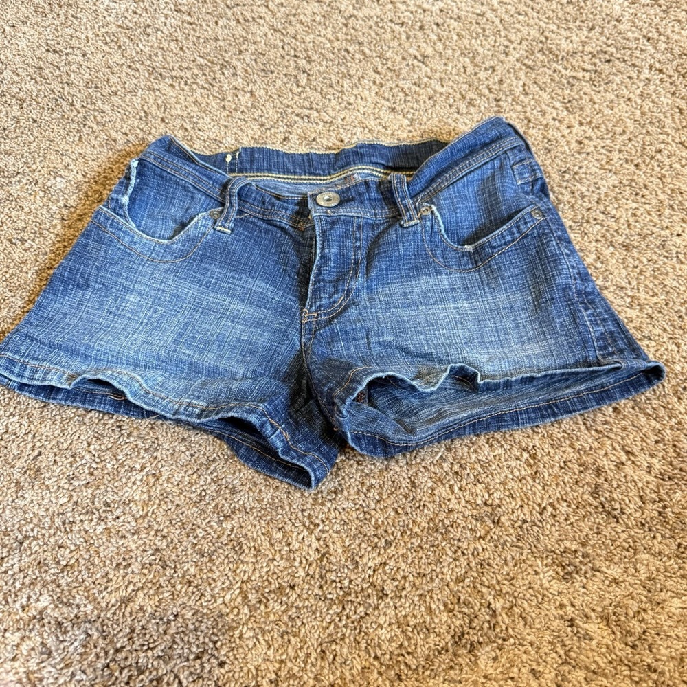Bongo Y2K Jean Shorts Juniors 3 Medium Wash Blue Denim 2 Inseam 2999529BL